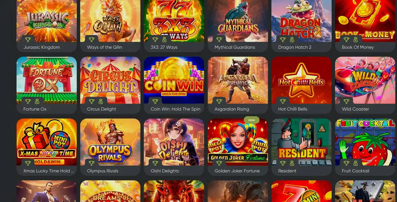 Бонусы и акции казино Brillx на экране